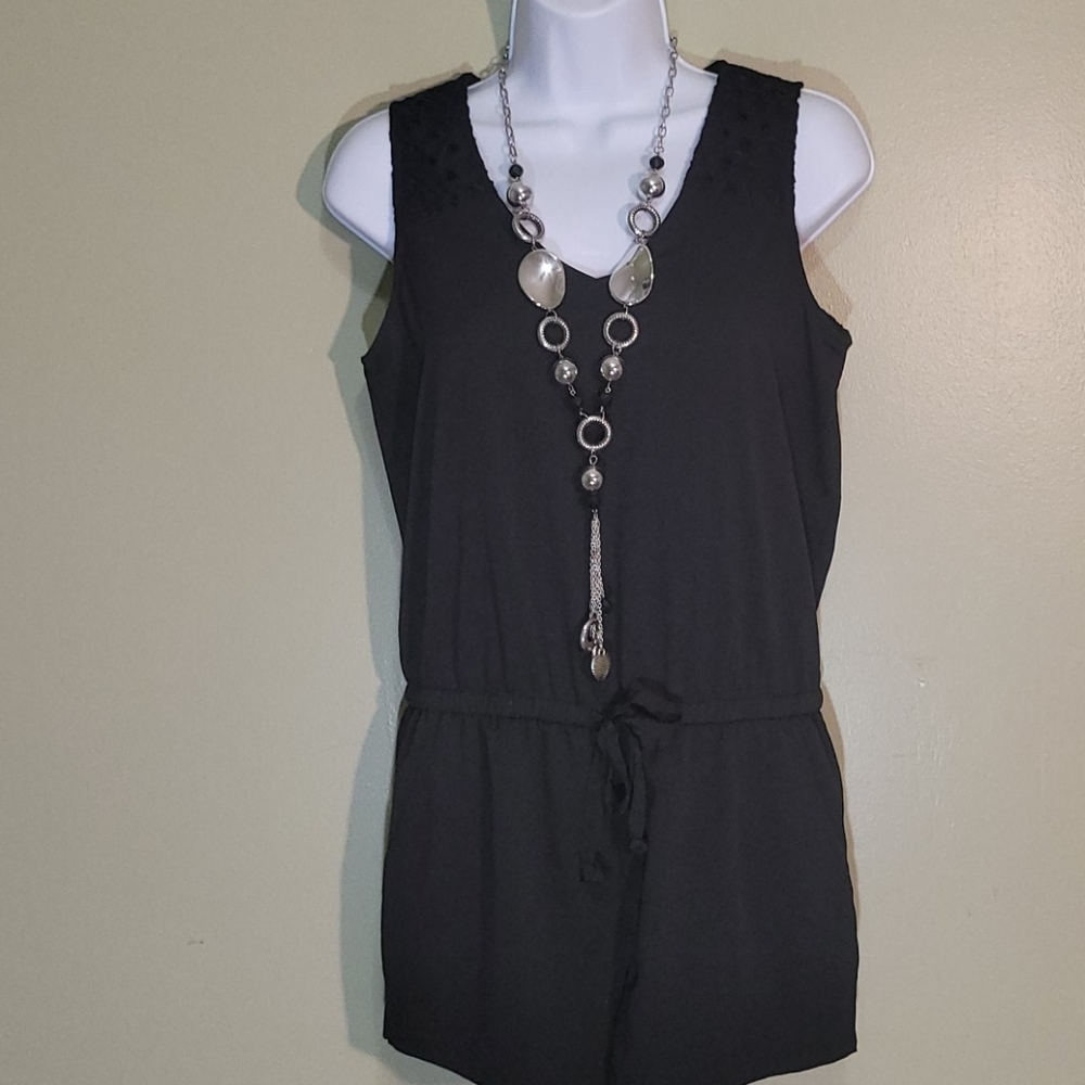 Banana Republic Black Romper